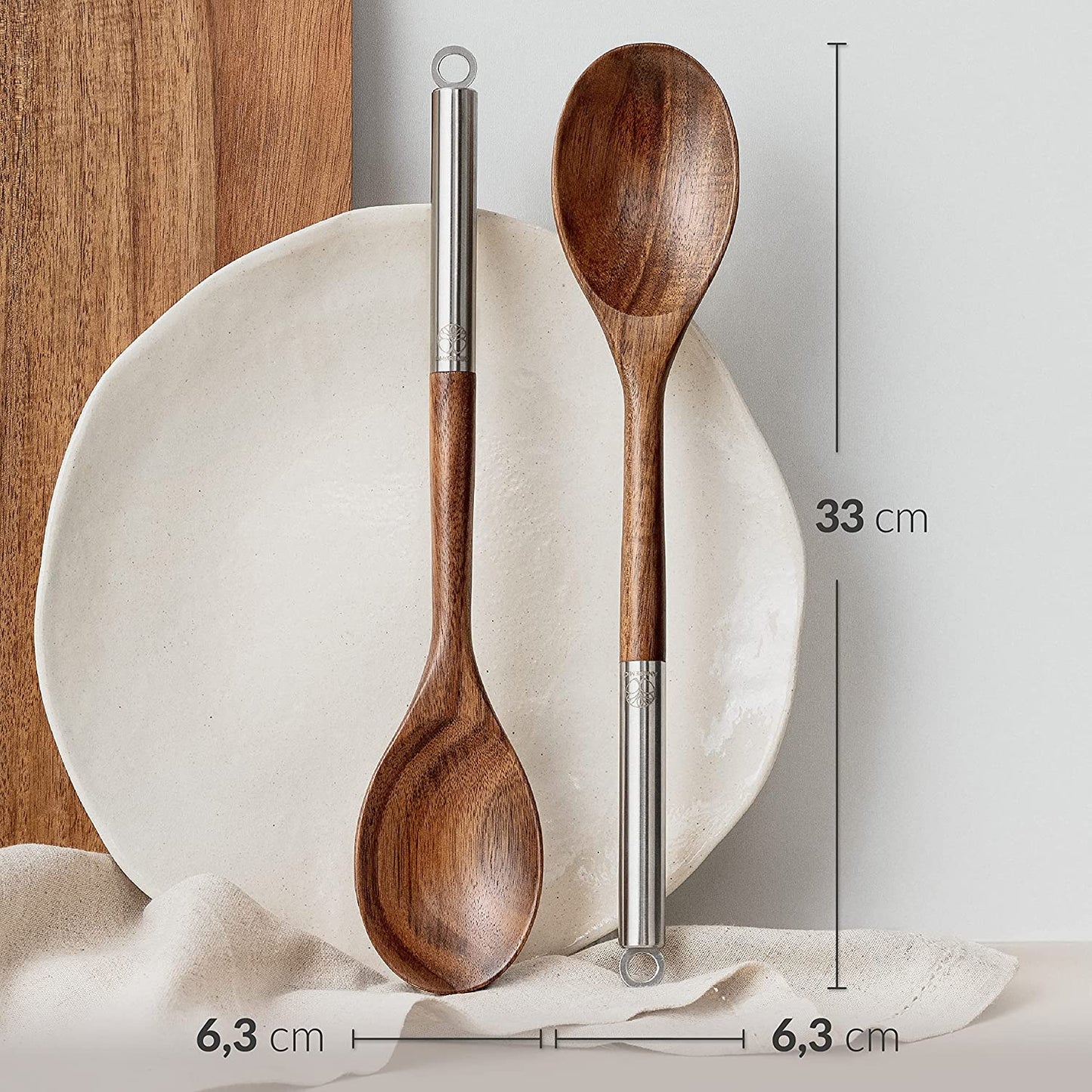 Salatbesteck Set (2er Set, 33 cm)